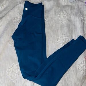 LULULEMON blue leggings size 4